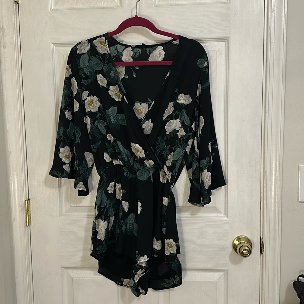 Kyoto Floral Romper